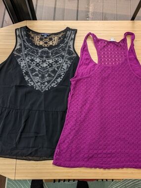 Lot: 2x American Eagle Lace Tank Top